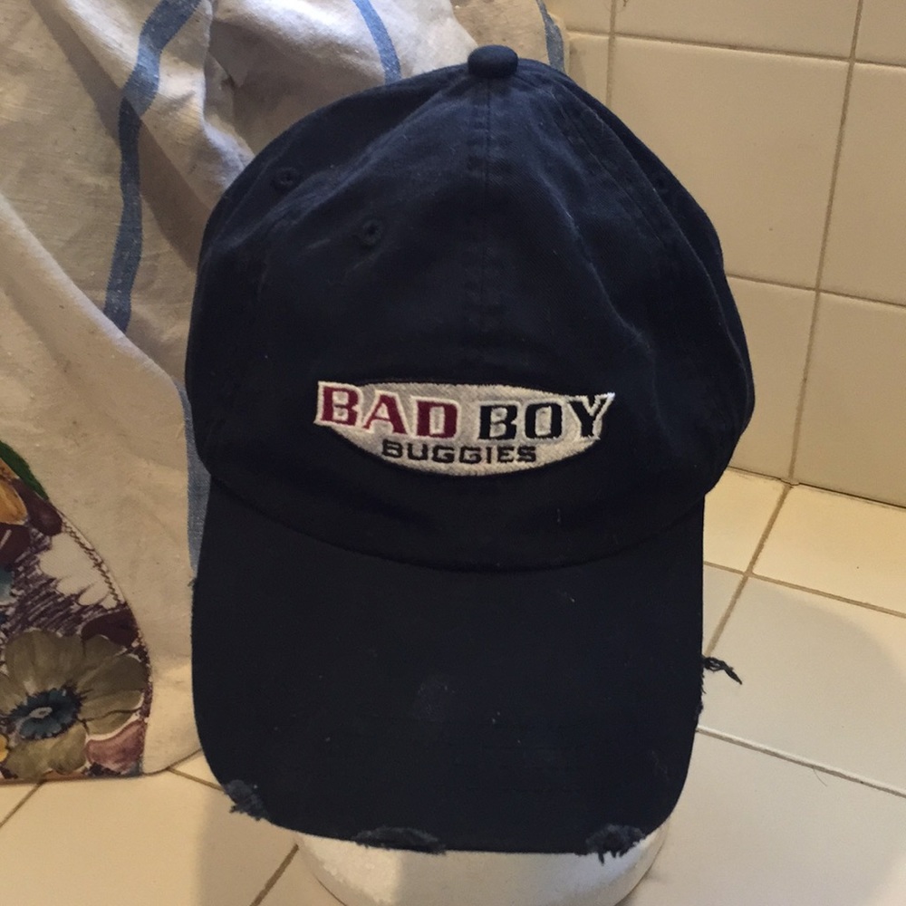 Bad Boy OC baseball style hat Distressed